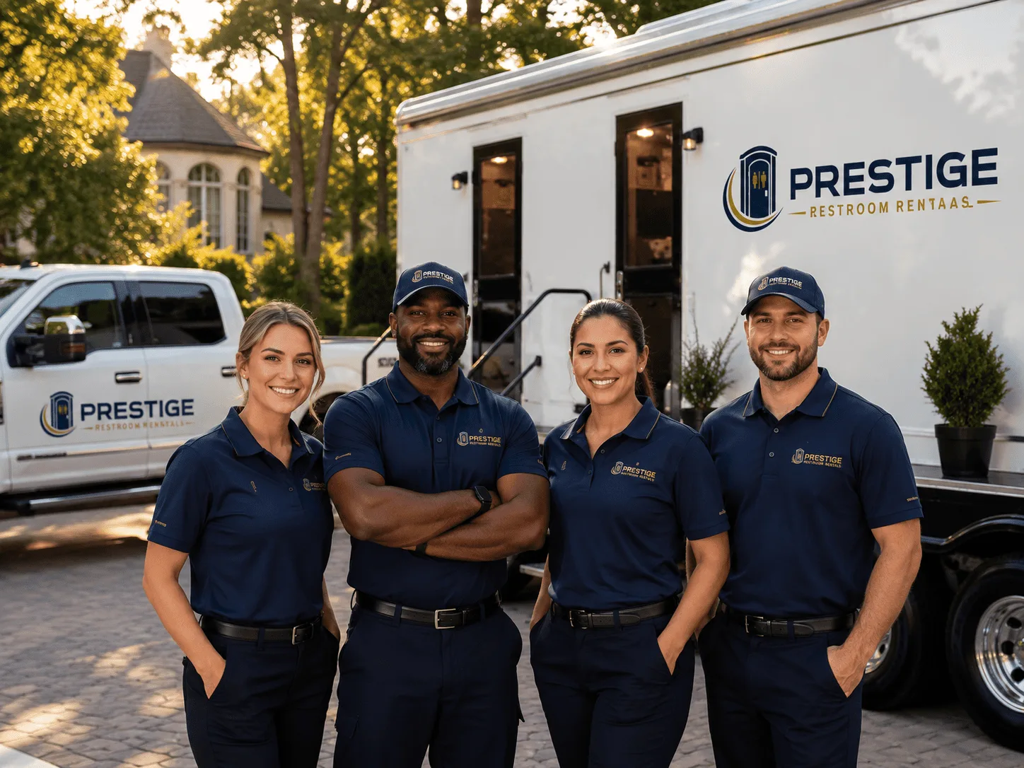 Trusted Luxury Portable Restrooms company in Ambrose, ND